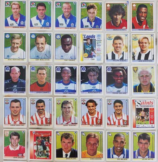 '96 Premier League - Merlin stickers