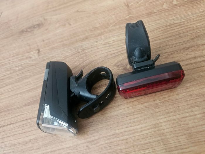 Bike front and rear lights, working perfect