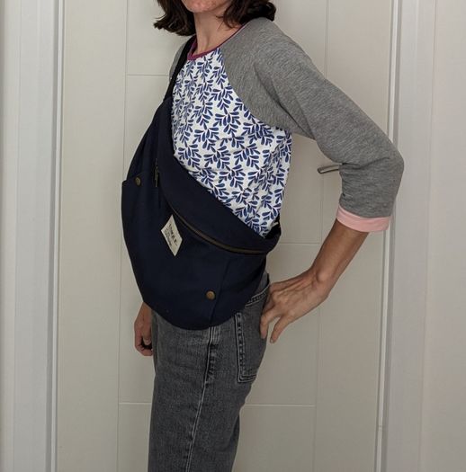 Brand new handmade crossbody bag