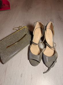 Carvela shoes and bag matching