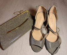Carvela shoes and bag matching