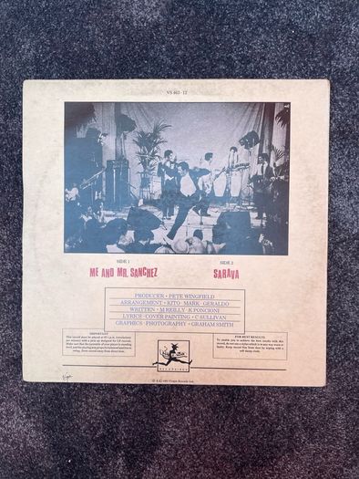 12" Vinyl Single: Blue Rondo a la turk- Me and Mr Sanchez