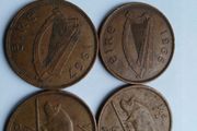 4.Halfpenny coins