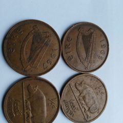 4.Halfpenny coins