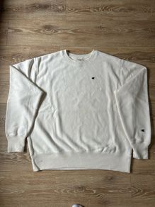 Champion Cream Crewneck Sweatshirt