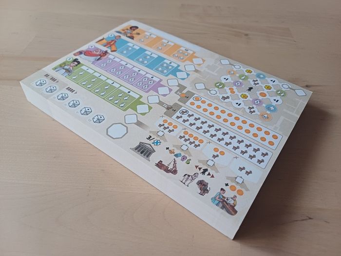 Corinth Roll & Write Strategy Board Game Days of Wonder OOP 2019