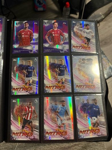 football cards + binders (offers Welcome )