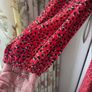 dress bnwt size 12 maxi red tiered dress size 12 v neckline long sleeved Image 10
