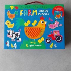 Farm jigsaw puzzle - touch and feel