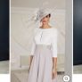 Mother of the Bride Groom Wedding Races Dress Image 3