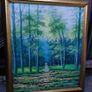 Forest oil painting Image 3