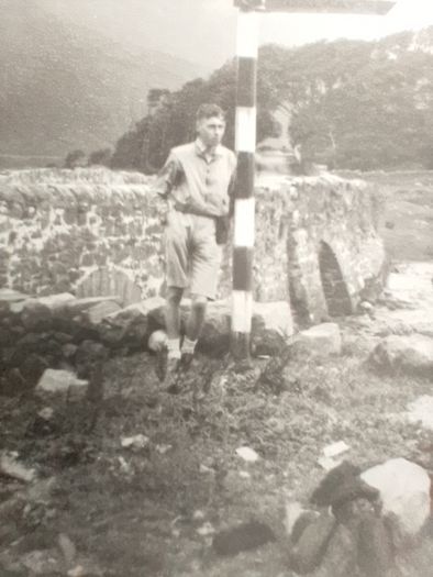 Set of 4 Vintage Photos: Connemara Camping, Cycling & Turf Cutting Expedition