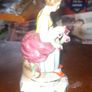 Seated Woman Holding a Reed of Flowers by German manufacturer Carl Scheidig Grafenthal, in good condition, Image 2