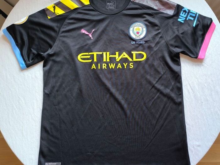 2019/20 Manchester City Gabriel Jesus 125 Years Puma Away Jersey Size XL Adults