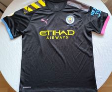 2019/20 Manchester City Gabriel Jesus 125 Years Puma Away Jersey Size XL Adults