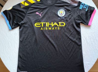 2019/20 Manchester City Gabriel Jesus 125 Years Puma Away Jersey Size XL Adults