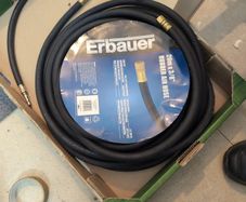 Erbauer 20m rubber air hose 3/8 inch