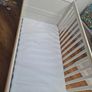 Sleigh cot Mamas &Papas &mattress Image 6