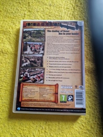 Imperium Romanum Pc Dvd rom  games Original