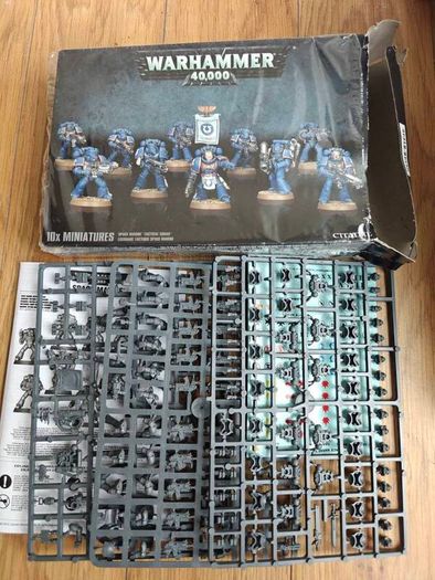 Warhammer 40k Space Marine Squad