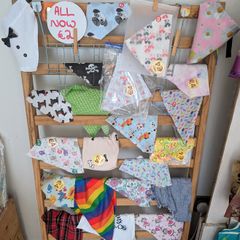 dog bandanas. New, all reduced to 2