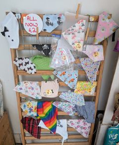 dog bandanas. New, all reduced to 2