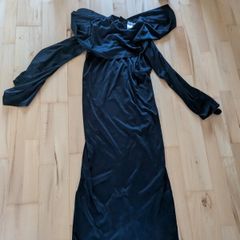 halloween costume Wicked Costumes Long Black Halloween Dress Size XL (11-13 Years)