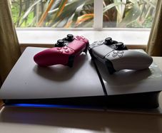 PlayStation 5 Slim (1TB SSD) with 2 controllers