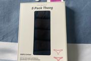 XS black Thongs
