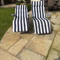 2 x Reclining Garden Chairs