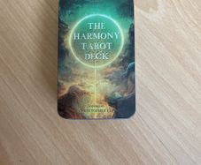 NEW The Harmony Tarot Deck | 78 Cards | Gold Foil on Blue Core | cards