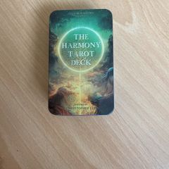 NEW The Harmony Tarot Deck | 78 Cards | Gold Foil on Blue Core | cards