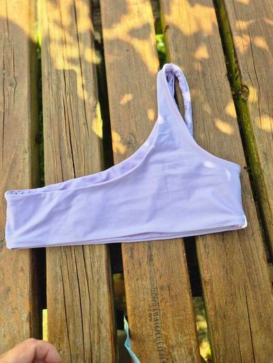 Shein Lilac Split-Strap Bralet, Size Medium