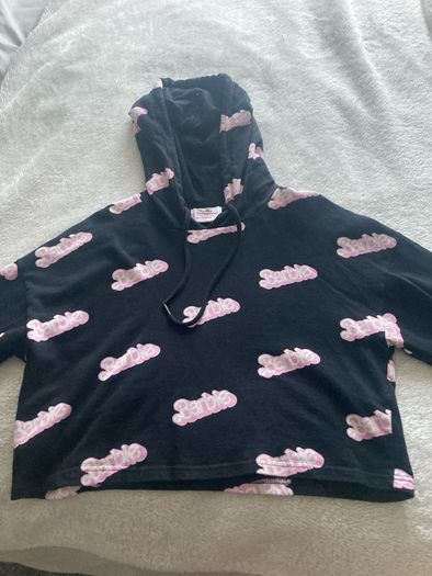 Barbie cropped hoodie