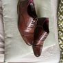 Boys shoes brown size 2 Image 3