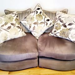 Sofa and swivel chair