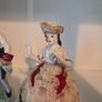 Vintage Porcelain Lady and Gentleman Figurine Set Image 6