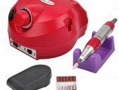 30000RPM Electric Nail Drill Machine Pro Nail File Drill Bits Pedicure Manicure RED