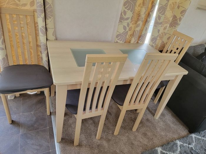 Table and chairs
