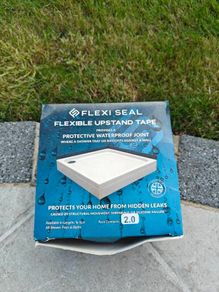 Shower tray waterproof tape