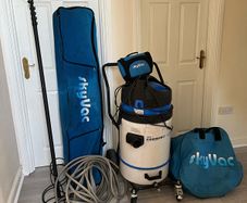 Sky Vac Gutter cleaning system