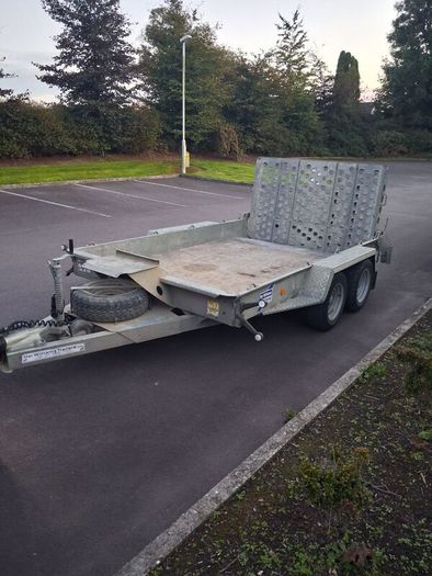Ifor Williams plant trailer 2021, 10x6