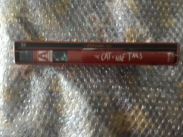 The Cat o Nine Tails Limited Edition Blu Ray Dario Argento