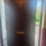 Rosewood door and 2 side panels Image 2