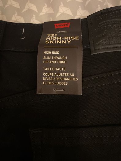 Levi's 721 High Waisted Skinny Jeans - BNWT