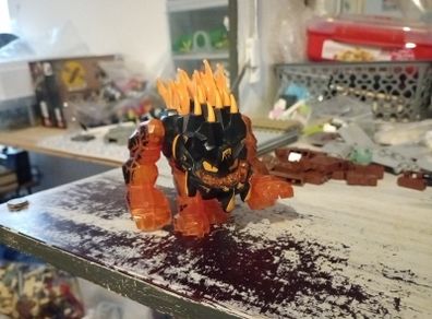 Lego minifigures eruptor rock monster pm029 HARD TO FIND
