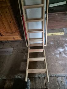 attic stairs