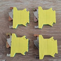 Phoenix Contact USLKG 2.5 Series Green Yellow Earth Terminal Block Single Level