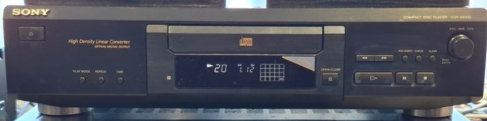 Sony Cd Player Cdp-xe330