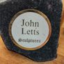John Letts Fisherman Bronze Resin Sculpture Image 9